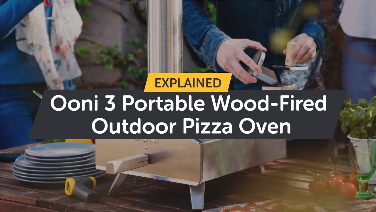 Ooni 3 Portable Wood-Fired Outdoor Pizza Oven Explained