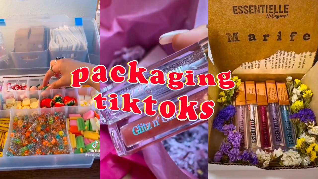 SMALL BUSINESS TIKTOK | ASMR PACKAGING 📦 #2