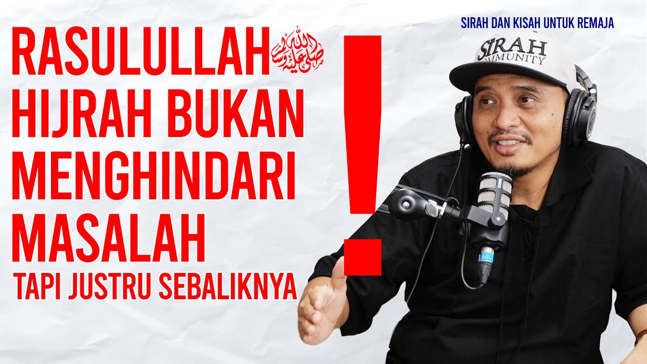 Hijrah dan Baiat Aqabah, Komitmen, Pengorbanan, &  Modal Kelahiran Umat ‼️❗