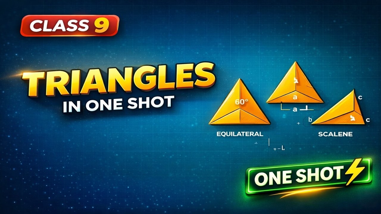 CBSE Class 9 || Maths || Triangles || Animation || in English
