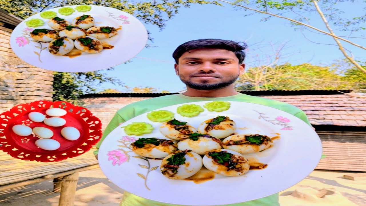 ডিমের চাট।