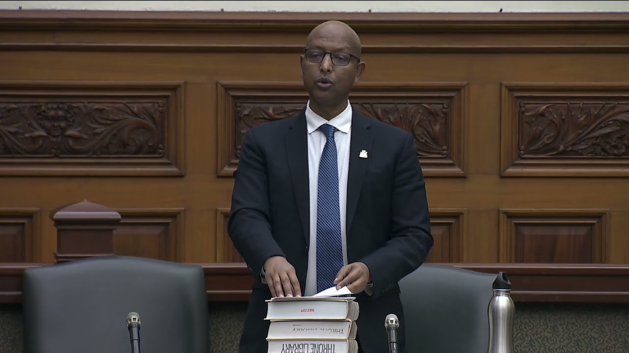 MPP Hassan Speaking Against Government Plans to Extend Emergency Orders
