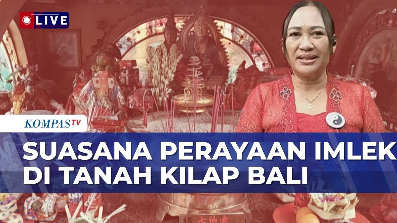 Cerminkan Akulturasi Budaya Tionghoa, Hindu, & Budha, Begini Perayaan Imlek di Tanah Kilap Bali