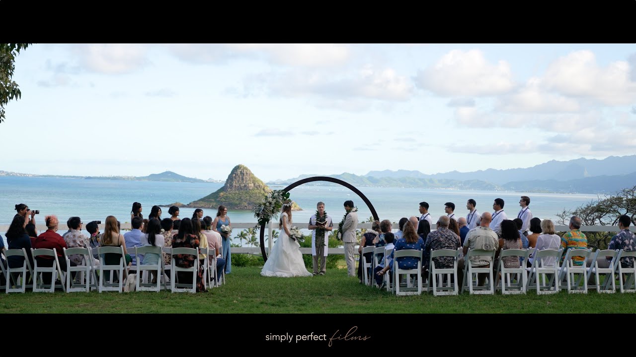 Anna & Yim | Paliku Gardens, Kualoa Ranch Wedding Film (Oahu, Hawaii) | 4K