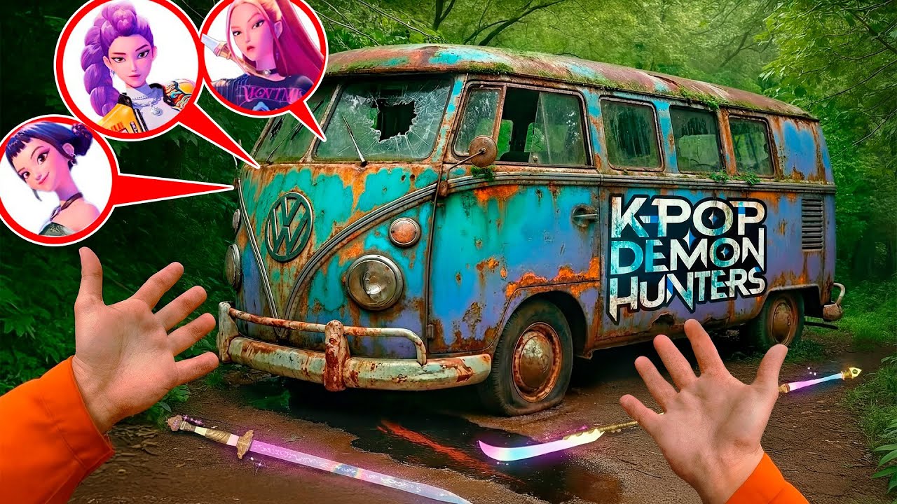 Starting & Test Driving an Abandoned K-POP Truck From DEMON HUNTERS | POV Restarting