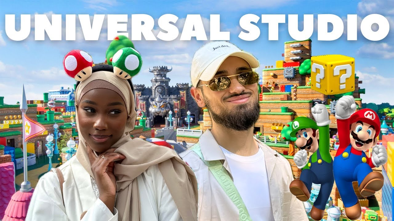 VLOG JAPON #4 : ON DÉCOUVRE UNIVERSAL STUDIO OSAKA | Super Nintendo world, attractions, muslim tips