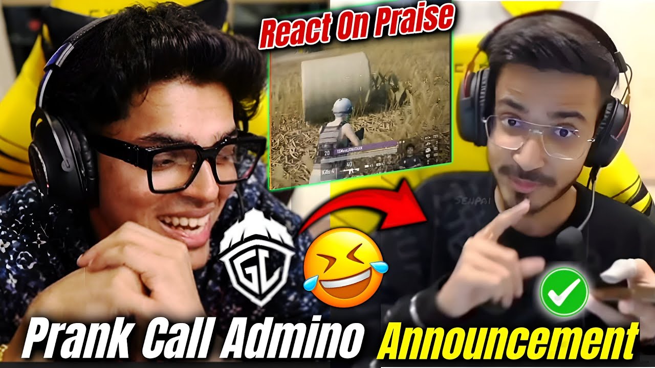 Jonathan Prank On Admino 😳| Jonathan Announcement 😮|PMGC Caster Praise 😳| On Bahichara