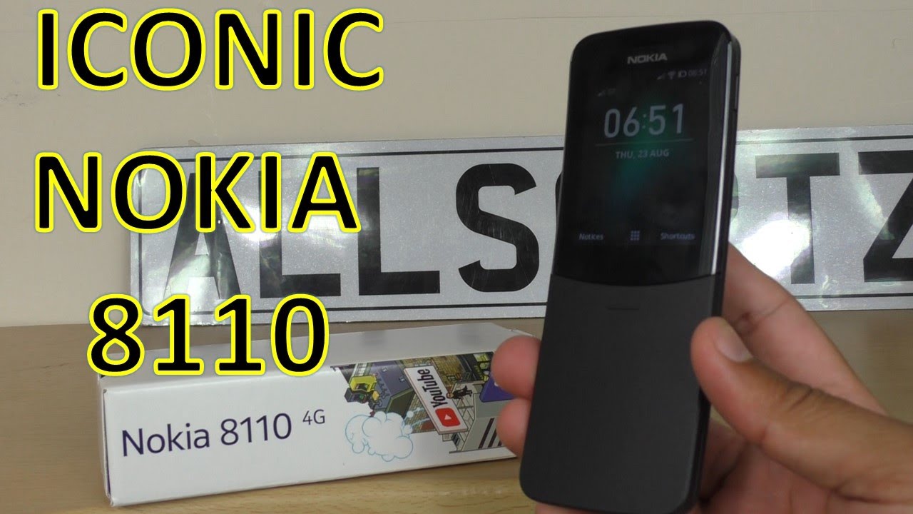 Classic Nokia Phone Rebooted! Nokia 8110 4g: Unboxing & Review