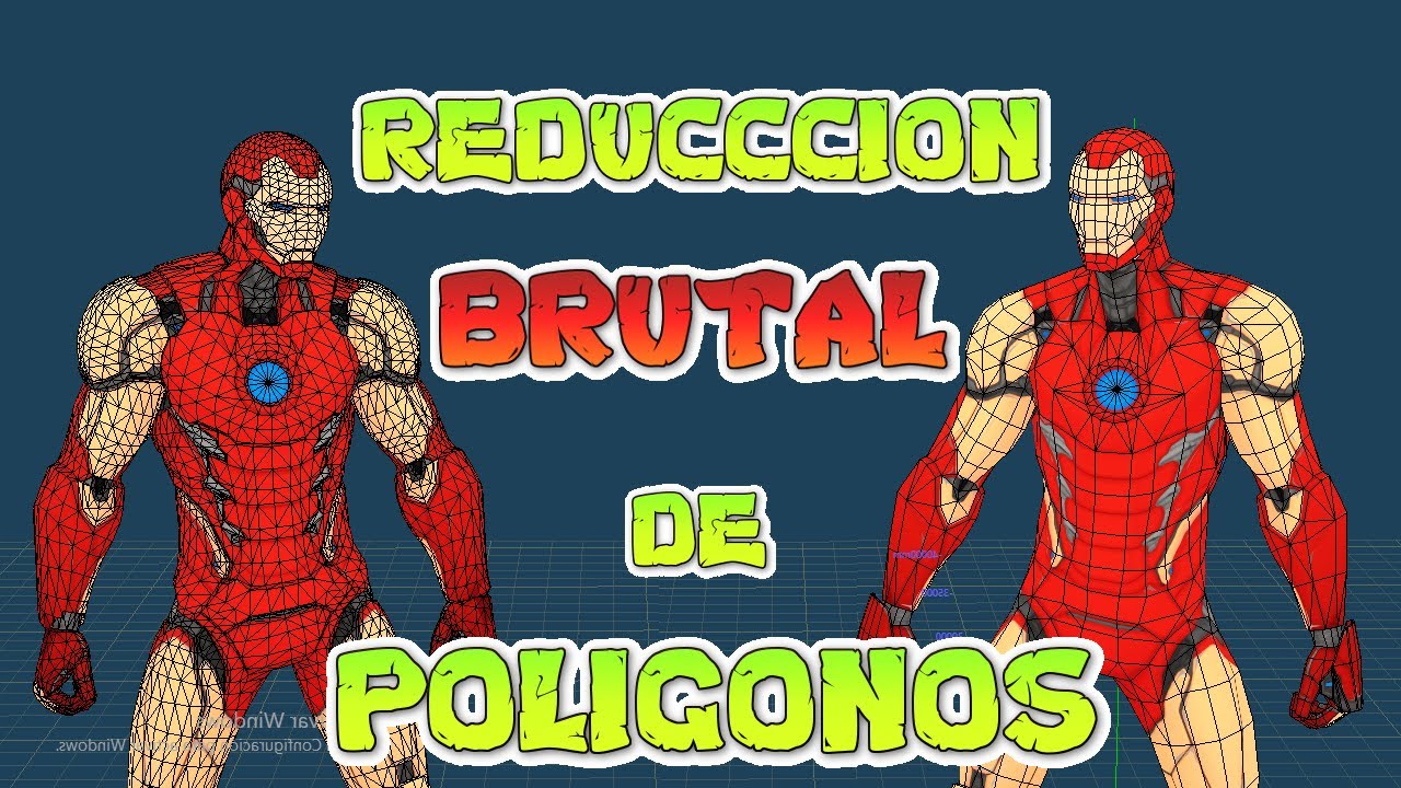 Como Reducir Polígonos a Un Modelo 3D Con Metasequoia