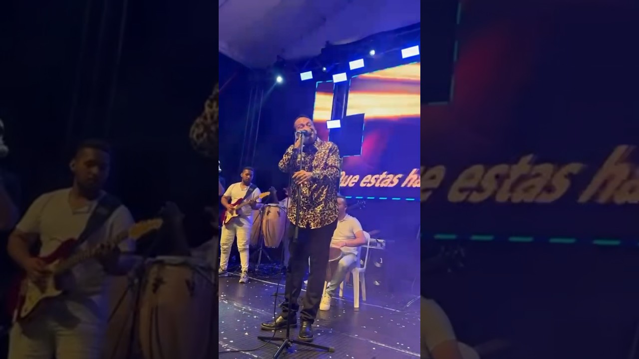 Cantarle y complacer a mi gente es mi felicidad, cumpliéndote Cacique. 🎤🎶