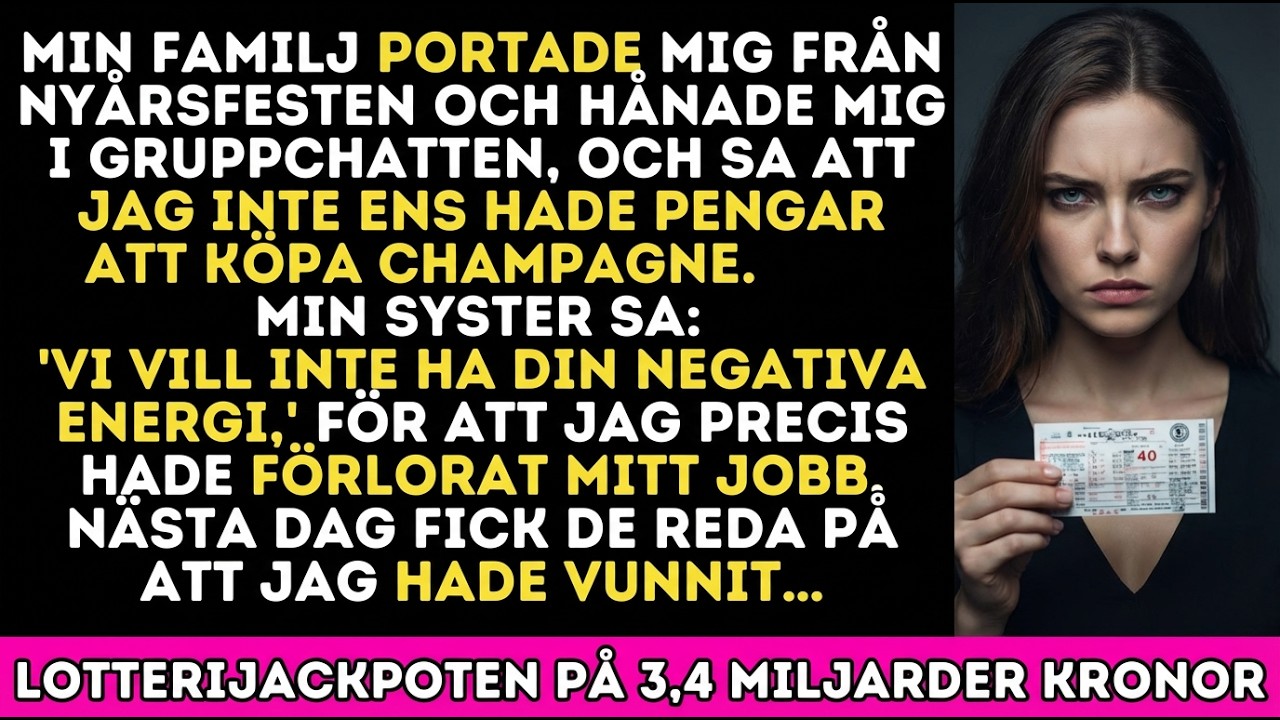 Mina föräldrar förbjöd mig på nyårsafton — sedan fick de veta att jag vann jackpot