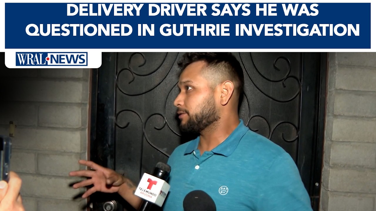 Interview with man whose home was searched in Guthrie disappearance