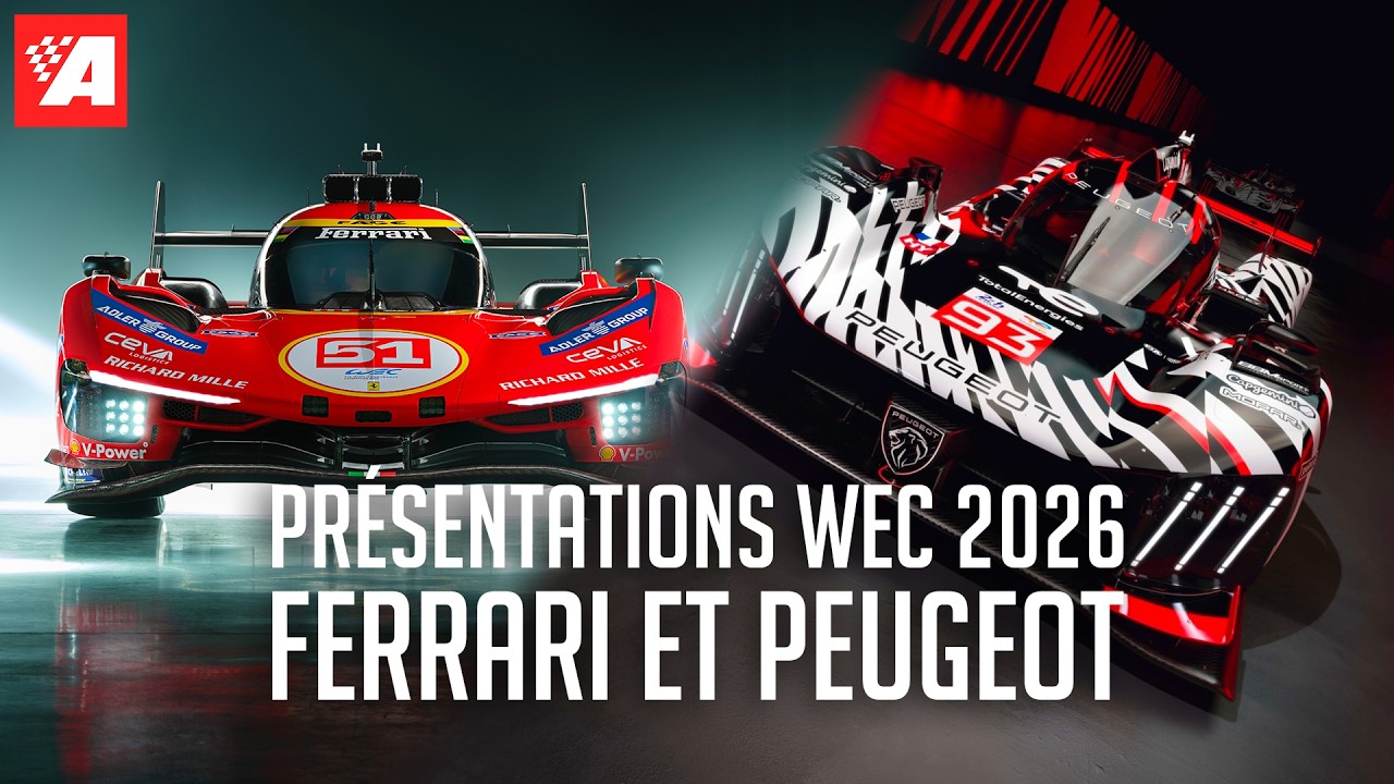 WEC 2026 - Au cœur des présentations Ferrari et Peugeot