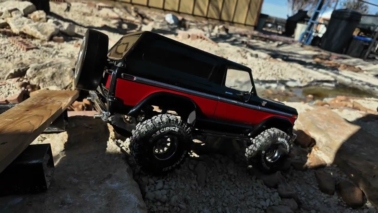 Trx4 79 Bronco против трассы Foxtrot Trail Course 2
