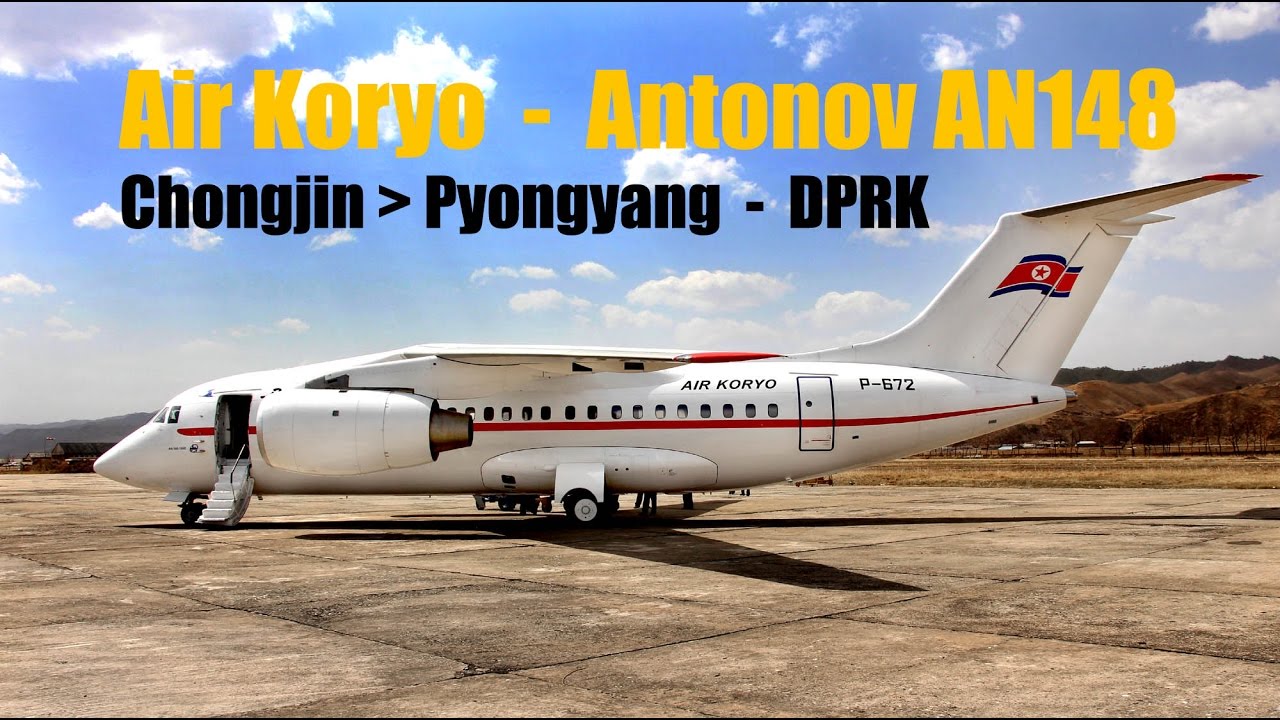 AIR KORYO - AN148 von Chongjin nach Pyongyang (2015)