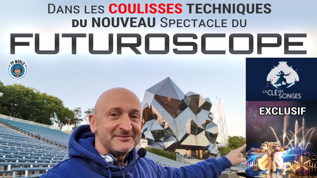 Dans les hallucinantes COULISSES du Nouveau Spectacle du FUTUROSCOPE ! (Exclusif !)