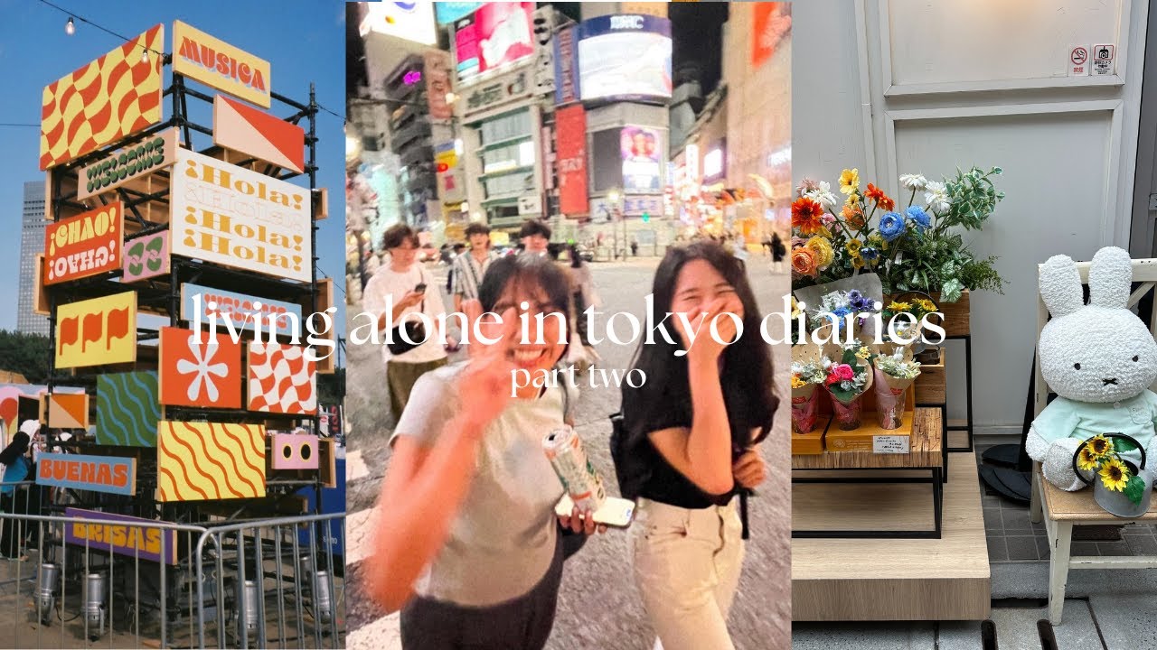 living alone in tokyo: summer in japan, getting a tattoo, friends, cafes, festivals & asakusa ˚ʚ🍓ɞ˚