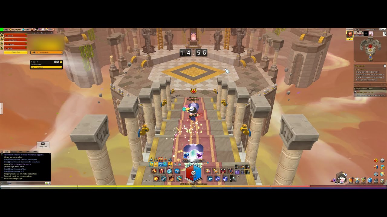 [MapleStory2] S+ Rank Hard Rock 'n' Rollin' Pink Bean: PinkBean - Hyper Heavy Gunner POV