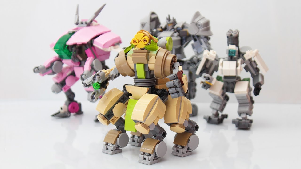 Lego Overwatch Orisa MOC