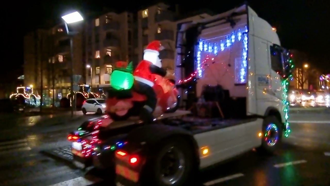 Weihnachtsumzug/Lichterzug/Weihnachtstraktoren Eschweiler 12.12.2021