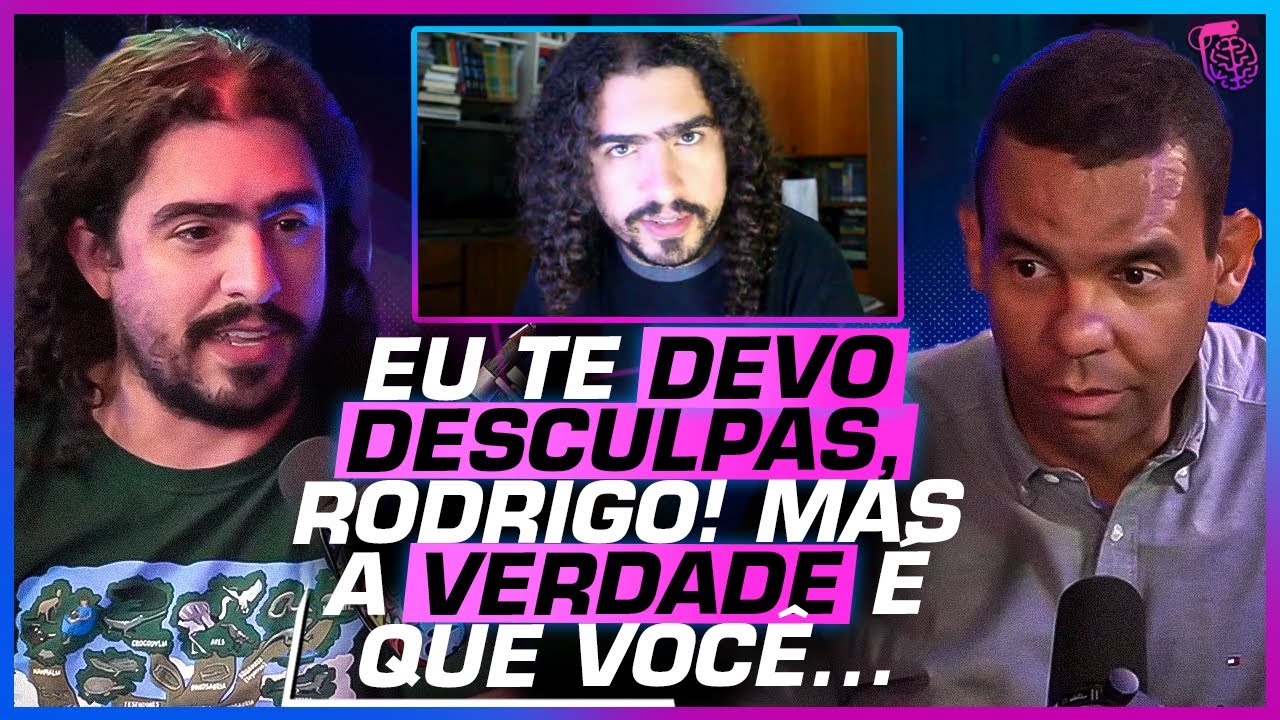 FIM DA TRETA! PIRULLA PEDINDO PERDÃO para RODRIGO SILVA AO VIVO