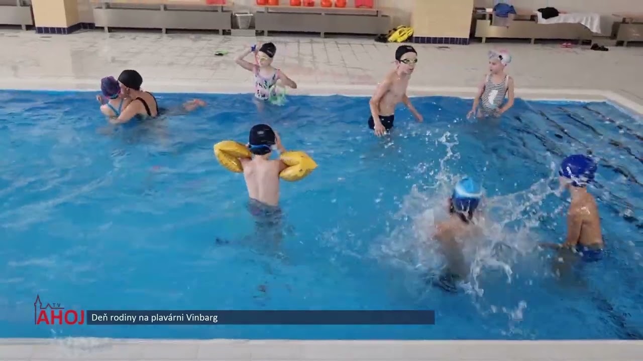 Deň rodiny na plavárni na Vinbargu