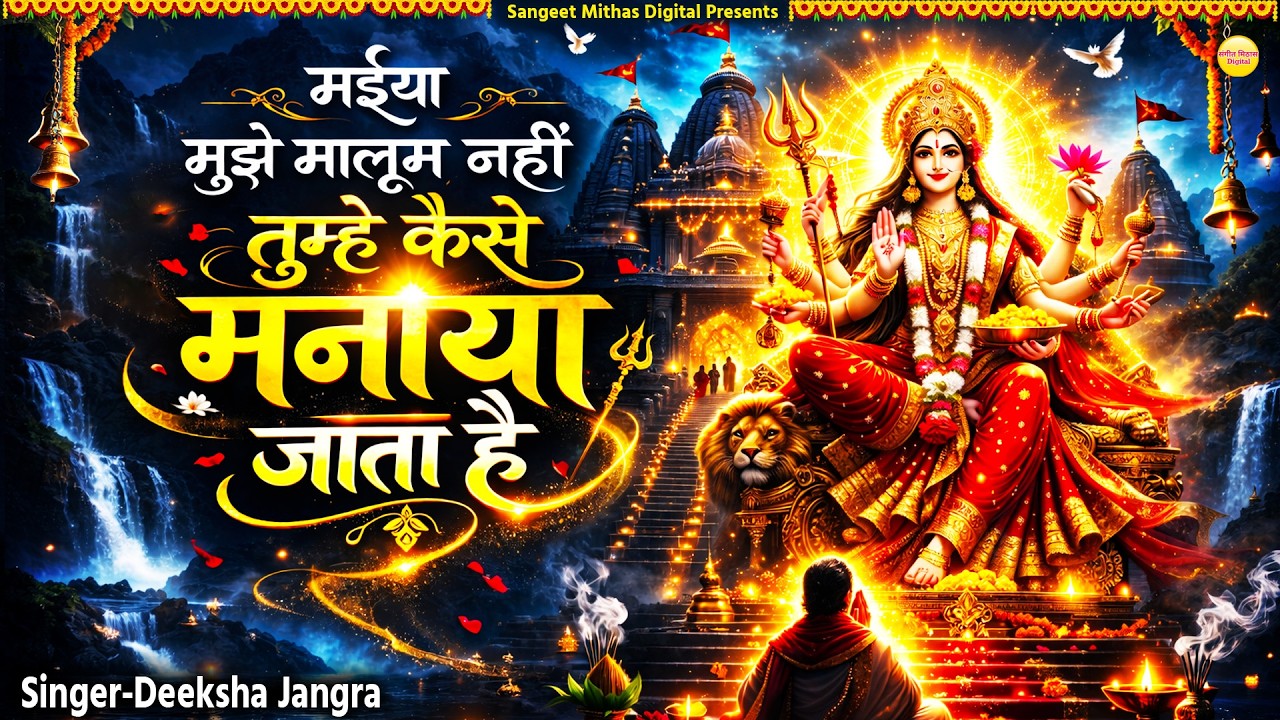 मईया मुझे मालूम नहीं तुम्हे कैसे मनाया जाता है | Mata Bhajan | Maiya Mujhe Malum Nahi