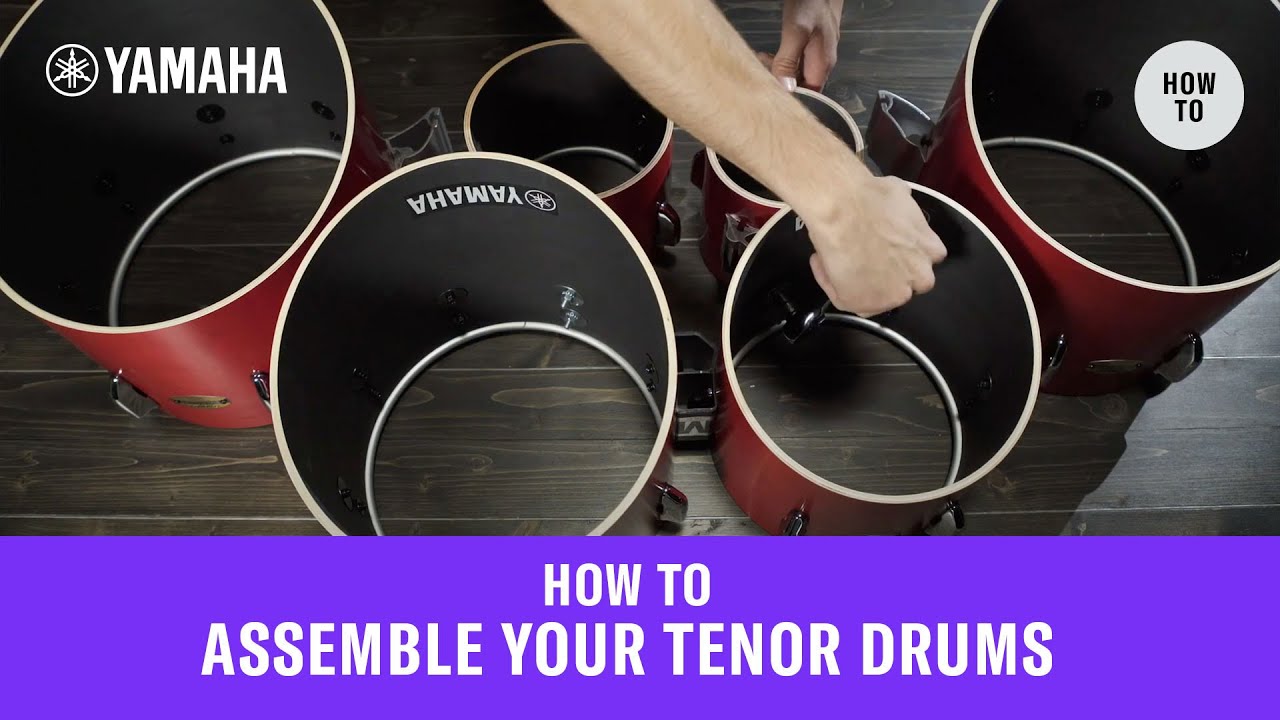 Yamaha Tenor Drum Assembly