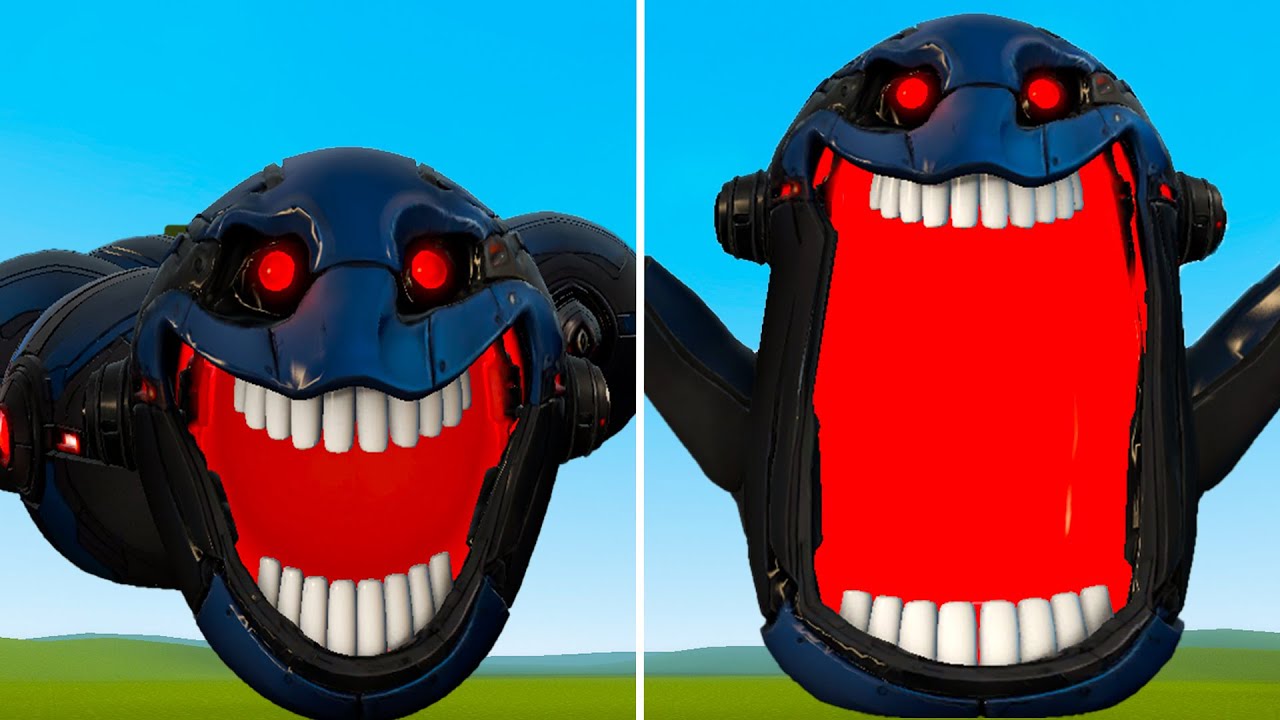 EVOLUTION OF OMNISNAKE INTO INTO A GIANT SEA MONSTER — Roblox Hungry Worms in Garry’s Mod!