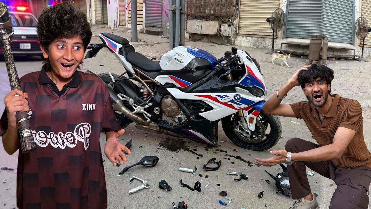 Destroying My Friend&rsquo;s Heavy Bike And Surprising Him With A New Bike