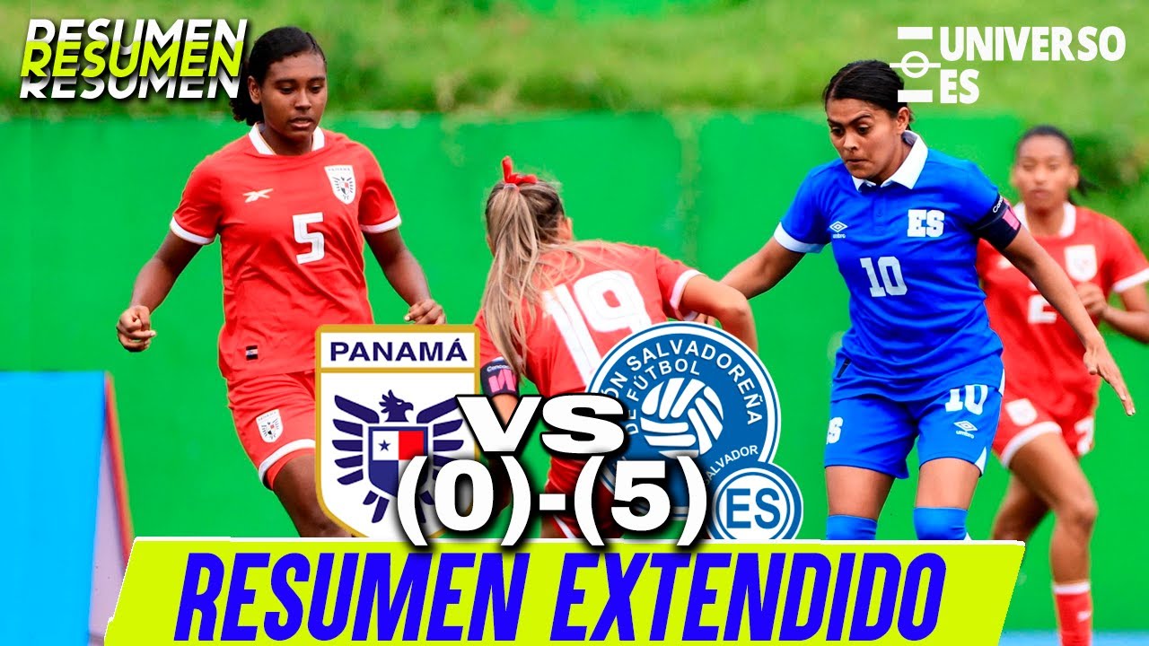 EL SALVADOR 5-0 PANAMÁ 😳 GOLEADA HISTÓRICA en los Juegos Centroamericanos 2025 RESUMEN