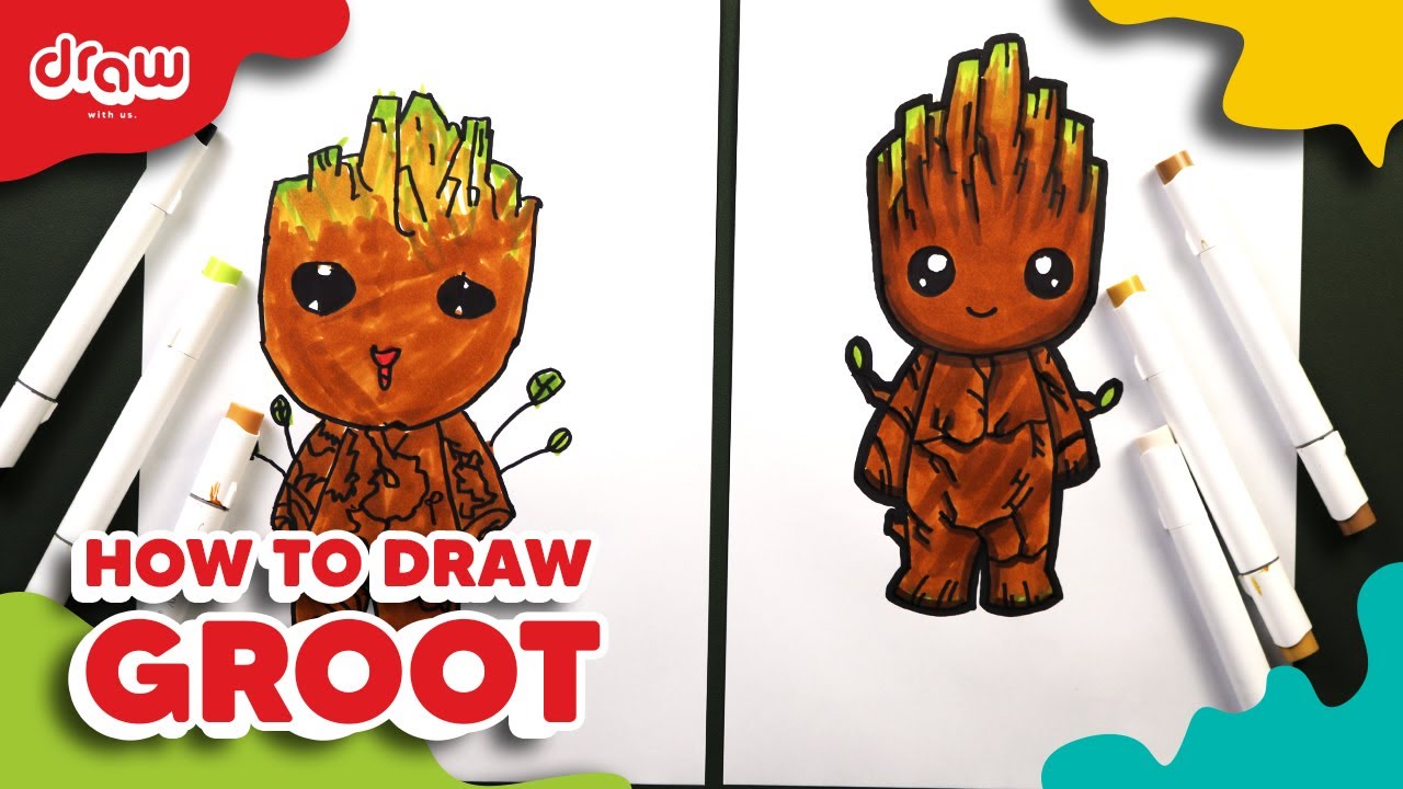 How to Draw Groot