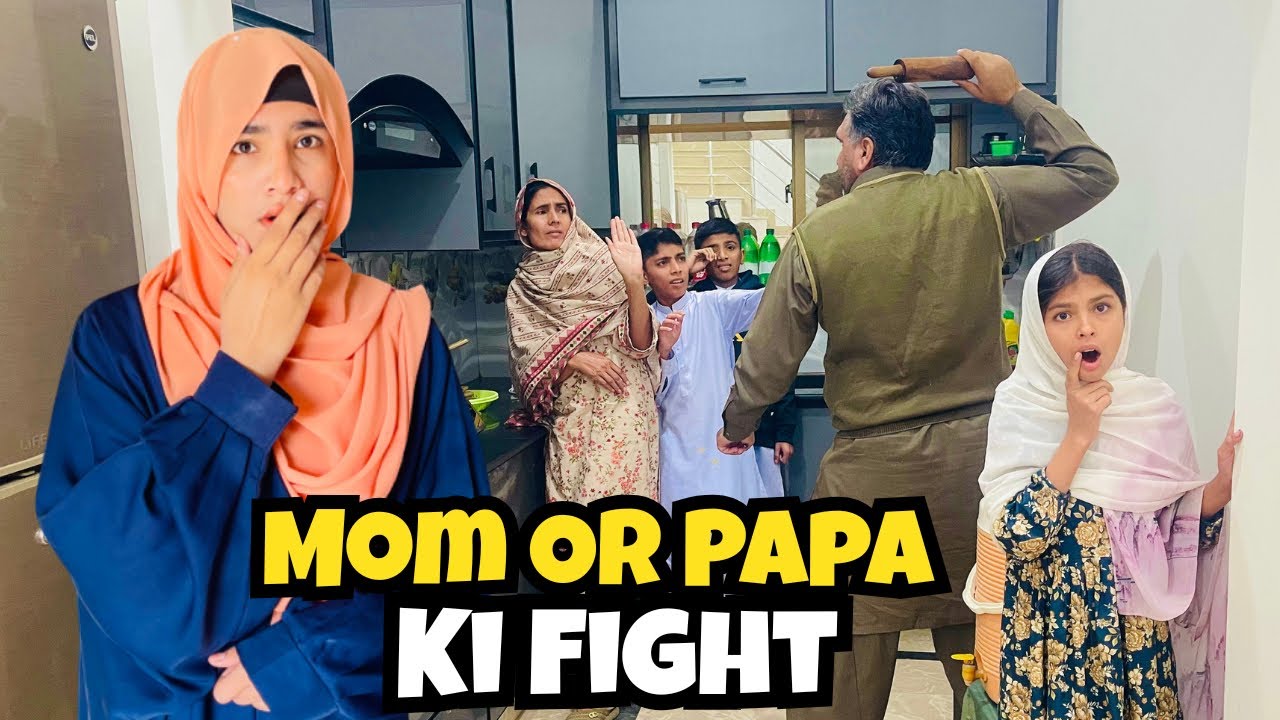 Mom Or Papa Ki Fight Ho Gayi 😭 Happy Punjabi Family 