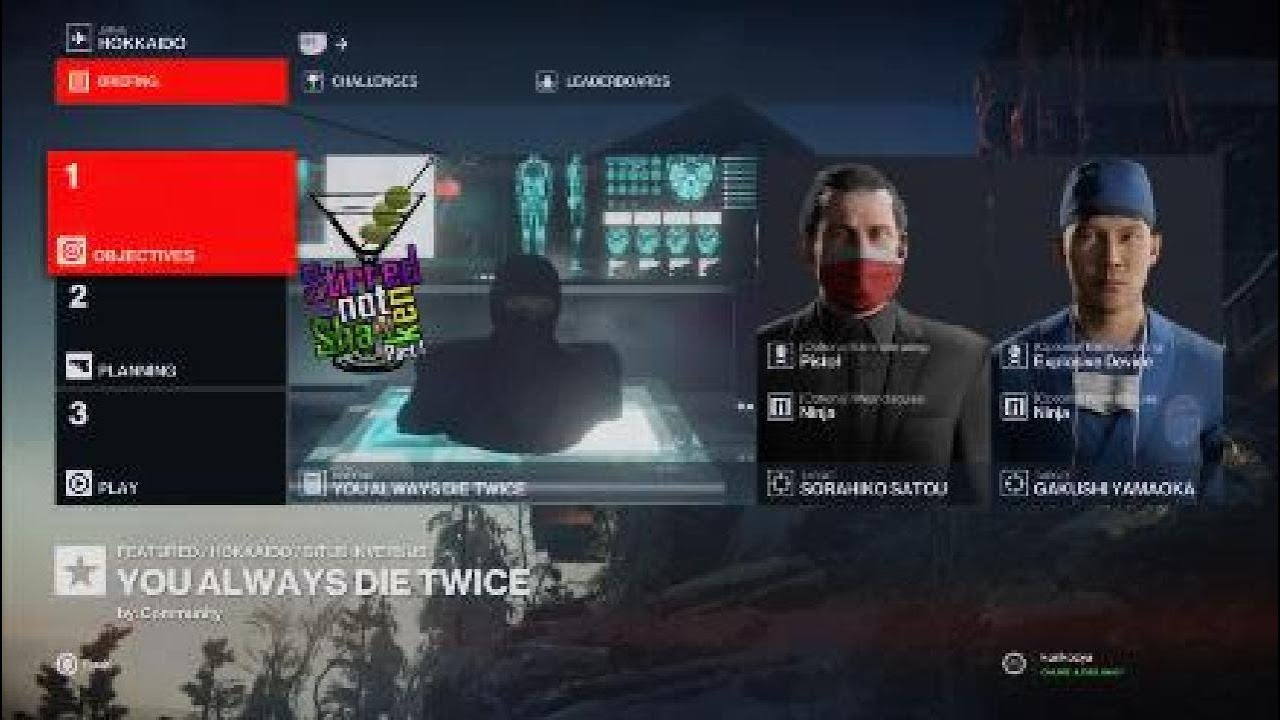HITMAN WoA You Always Die Twice (1:08) SA -Featured Contract-