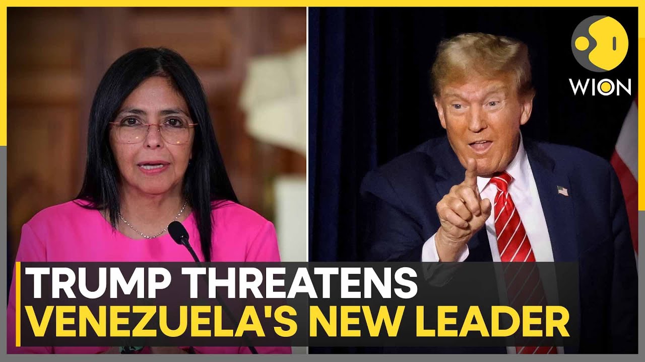 Trump to Delcy Rodr&iacute;guez: 