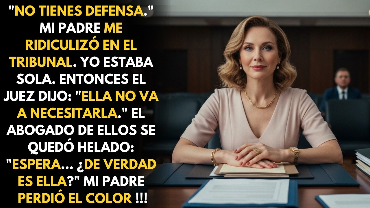 Mi madre me humilló en el tribunal… pero cuando el juez habló, todo se vino abajo !