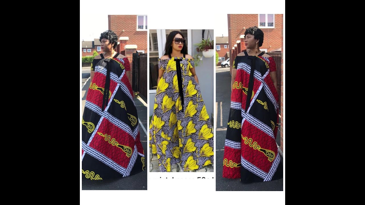 How To Make An Off-Shoulder Full Circle/Umbrella Dress