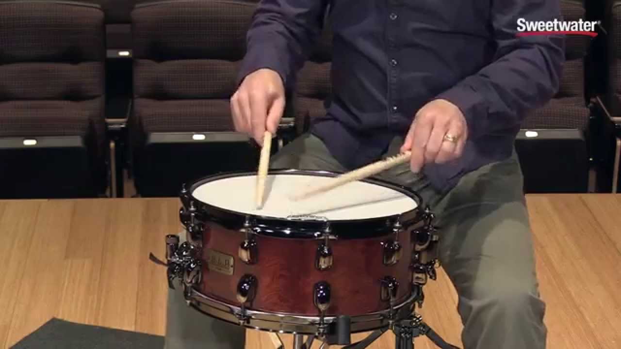 TAMA S.L.P. Series G-Bubinga Snare Drum Review by Sweetwater