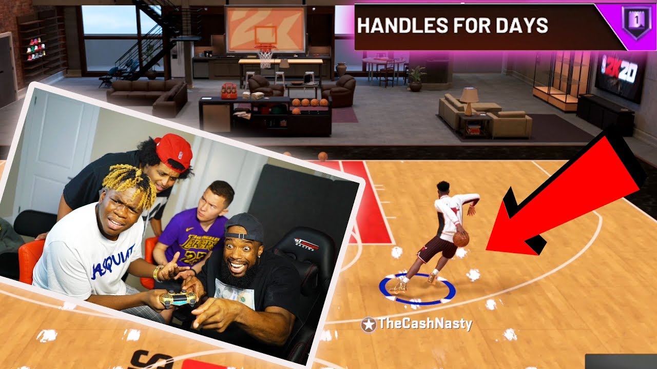 I HIRED AGENT00 & IMDAVISS TO TEACH ME HOW TO DRIBBLE! NBA 2K20 Park