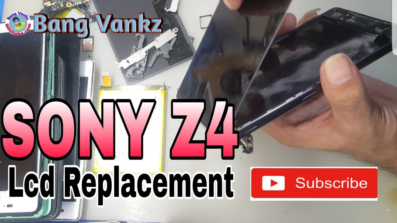 Cara Ganti LCD SONY Z4 DOCOMO |  Sony Z4 lcd Replacement