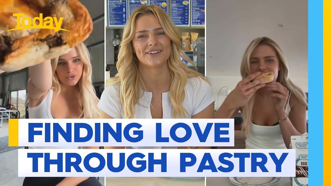Aussie model reviewing pies to find a man | Today Show Australia