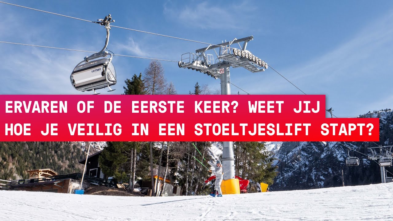 Hoe stap je veilig in een stoeltjeslift? - Wintersport Academy