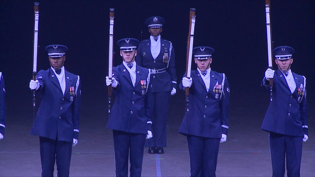 United States Air Force Honor Guard Drill Team | 2016 Tattoo