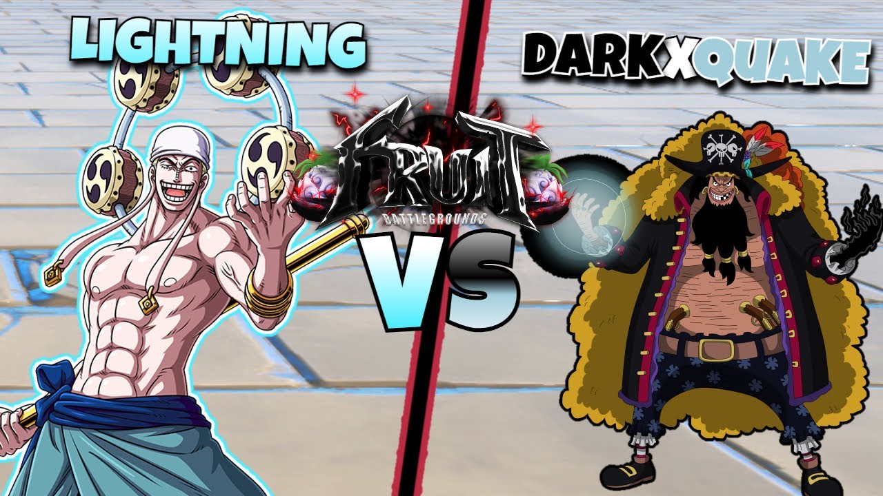 LIGHTNING VS DARK X QUAKE [ФРУКТОВЫЕ ПОЛЯ СРАЖЕНИЙ]