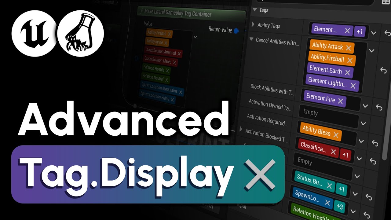 Advanced Tag Display - Unreal Engine 5