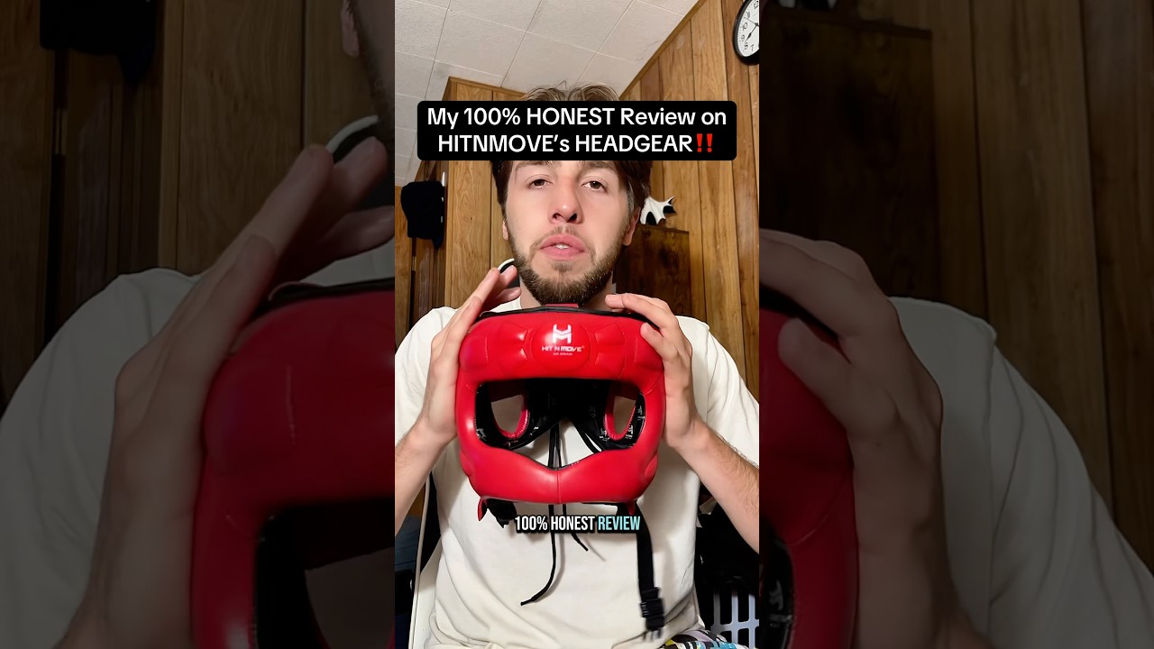 My 100% HONEST Thoughts on ​HITNMOVE&rsquo;s HEADGEAR‼️#review #shorts #hitnmove #boxing @hitnmove5507