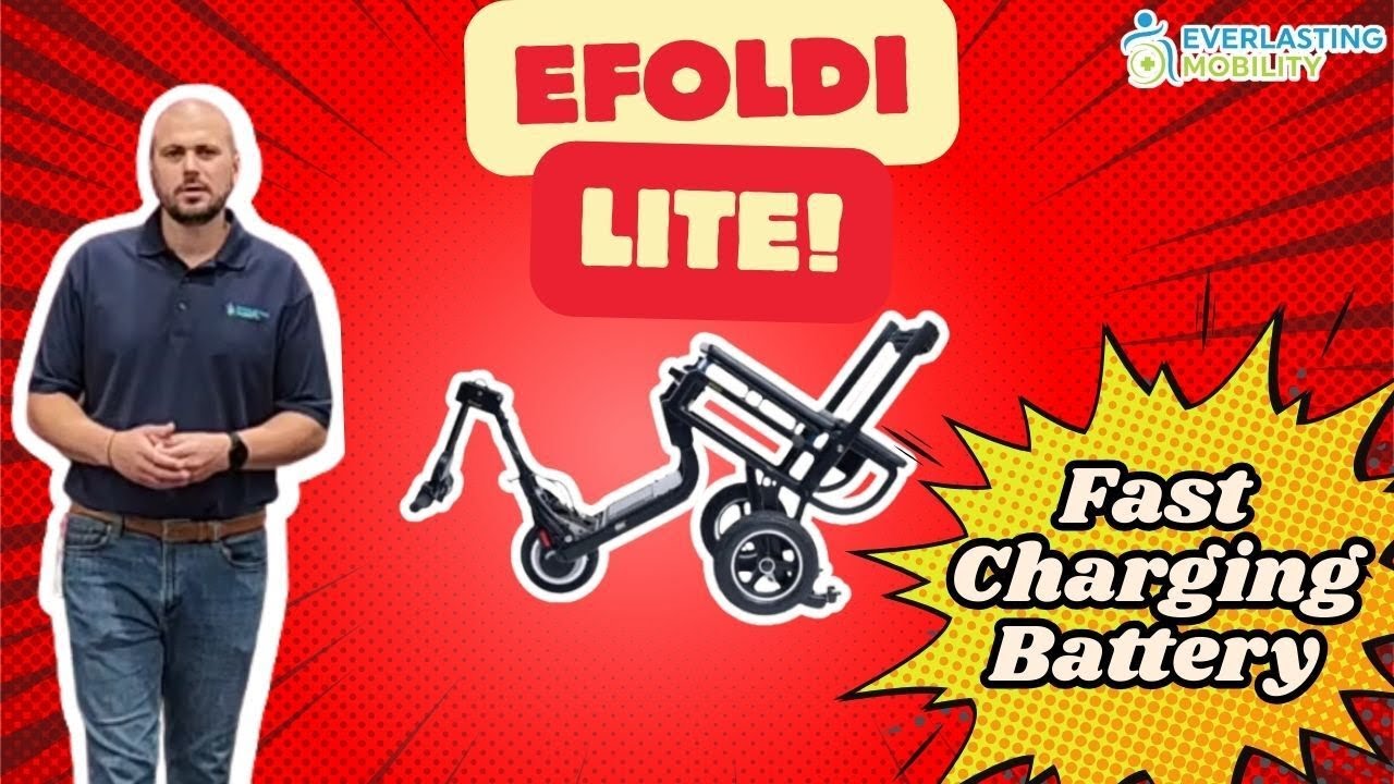 eFoldi Lite Ultra Lightweight Mobility Scooter