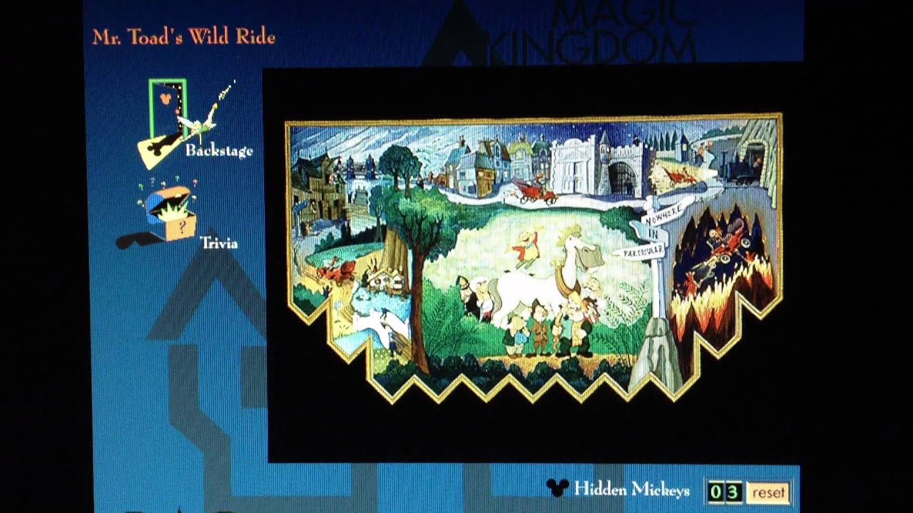 WDW Explorer98- Mr. Toad's Wild Ride