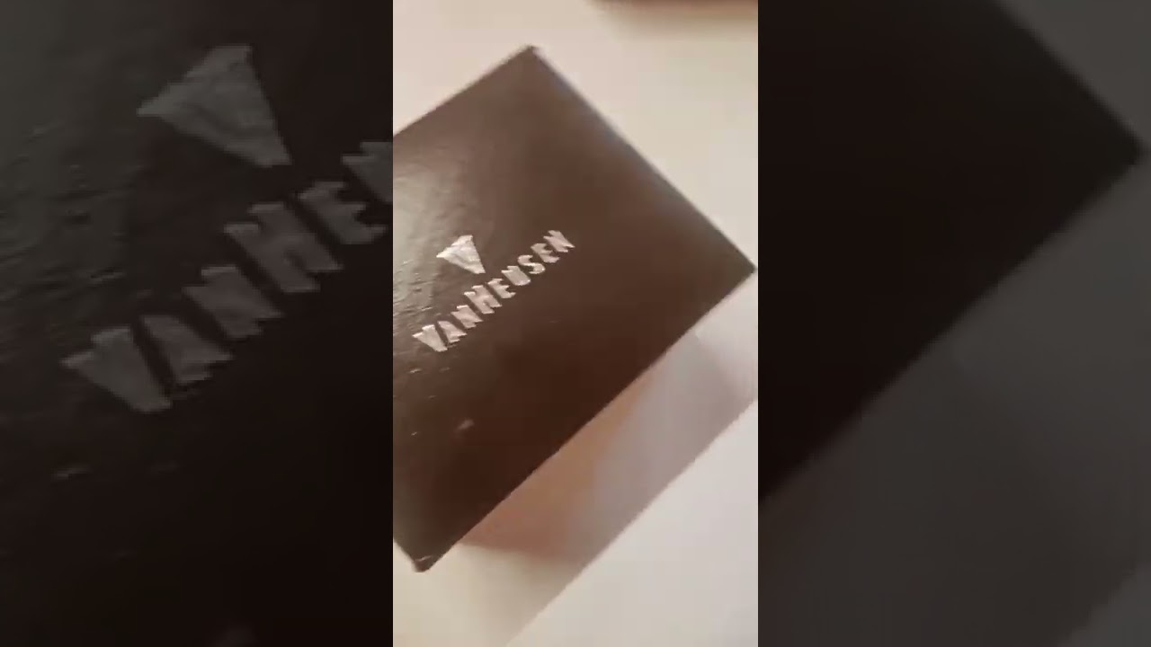 Van Heusen Watch unboxing Full video link in comment #SamShahid#Watch#Man#Vanheusen