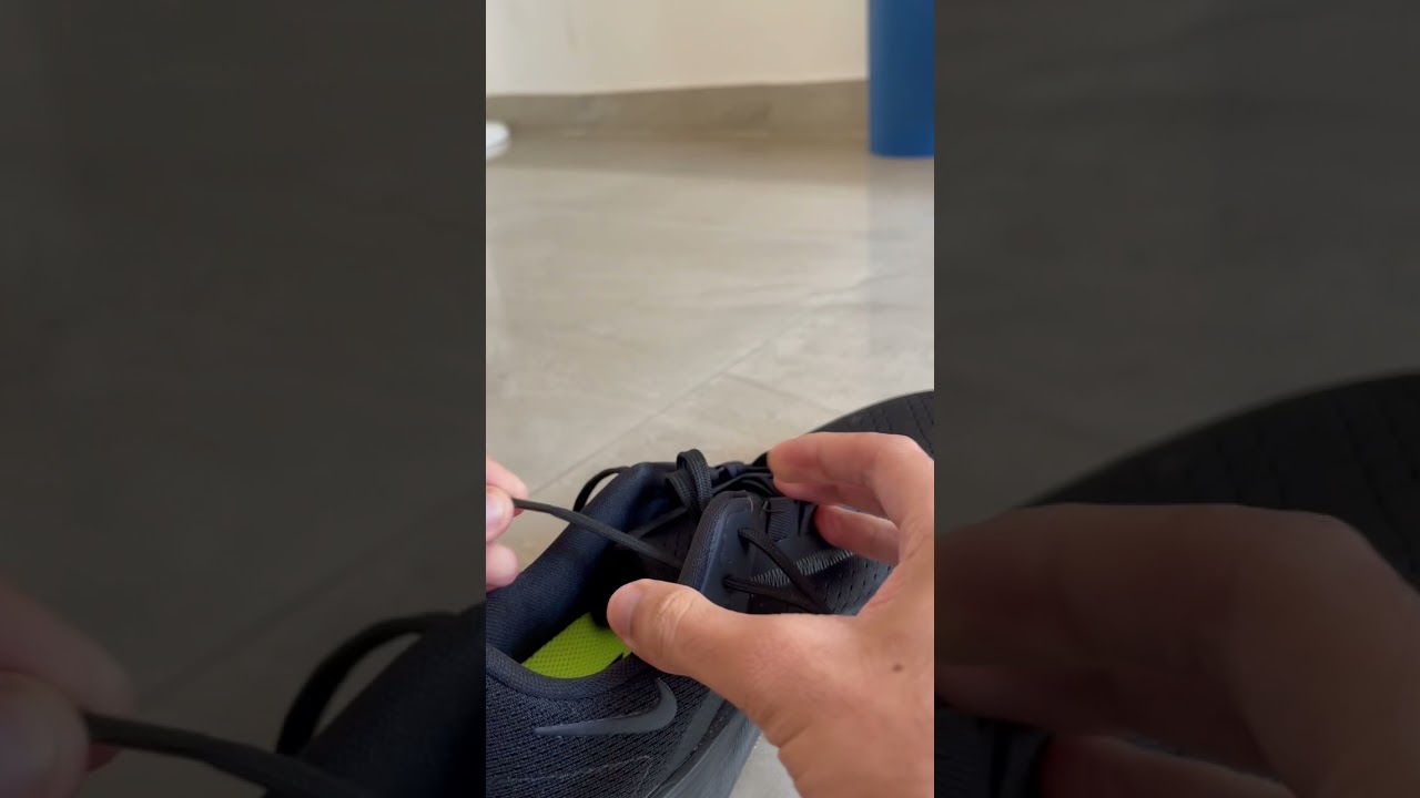 Heel slipping out of your shoe? Try the Runner’s Knot.